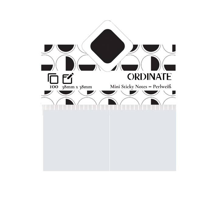 Mini Sticky Notes-Pearl White | Sticky Notes | Sticky Notes for wholesale by Ordinate