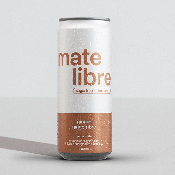 Sockerfri Ingefära (Burk) - Mate Libre för wholesale av Milo & Dexter