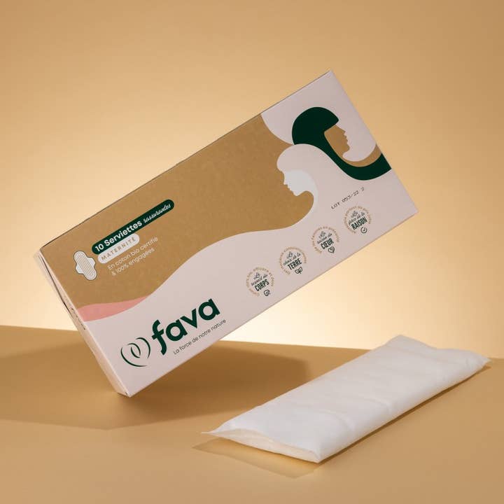 Fava - Wholesale Nursing Pillow/Pad - Maternity - Organic cotton maternity sanitary pads1