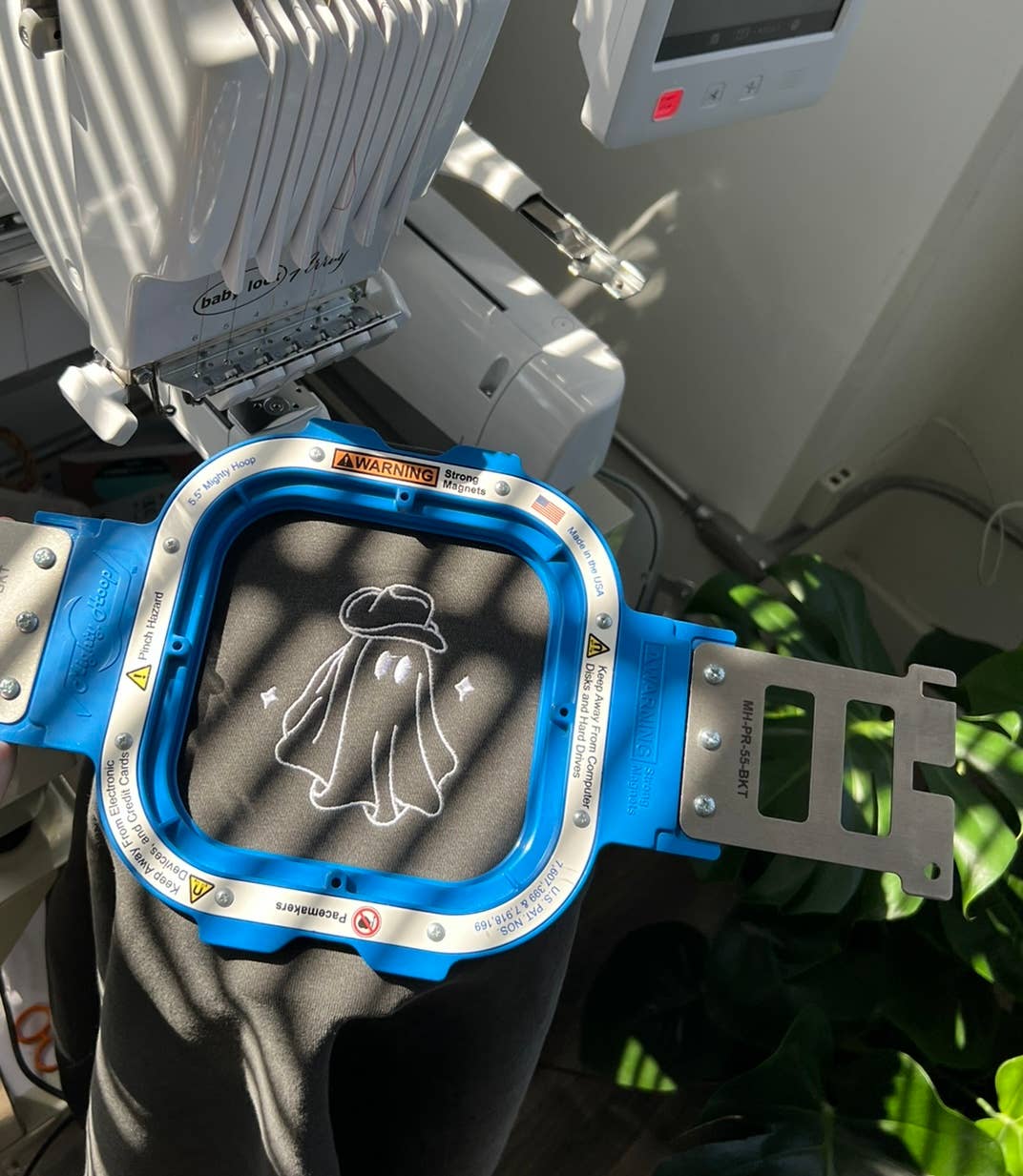 City Crews Apparel - Wholesale T-Shirt - Women's - Cowboy Ghost Tee, Embroidered Ghost Shirt, Fall Tshirt1