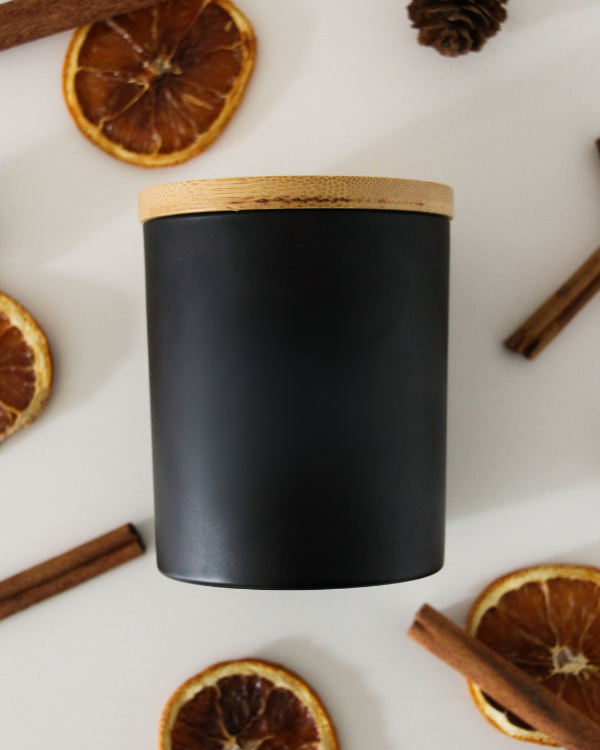 Wholesale Candles - Wholesale Jar/Filled Candle - 8 oz Wholesale Matte Black Candles | Best Sellers5