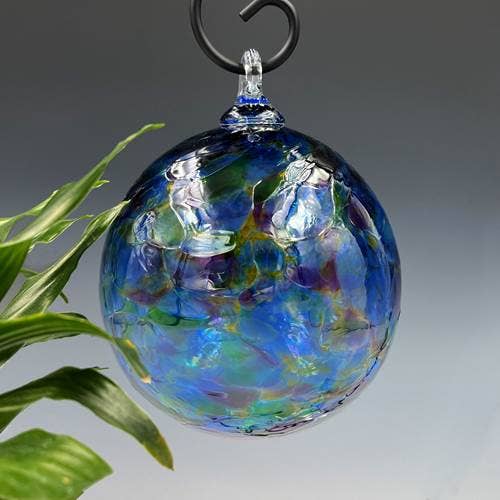 Boise Art Glass – wholesale Outdoor ornament/decor – Hanging Glass Garden Globe Ornament