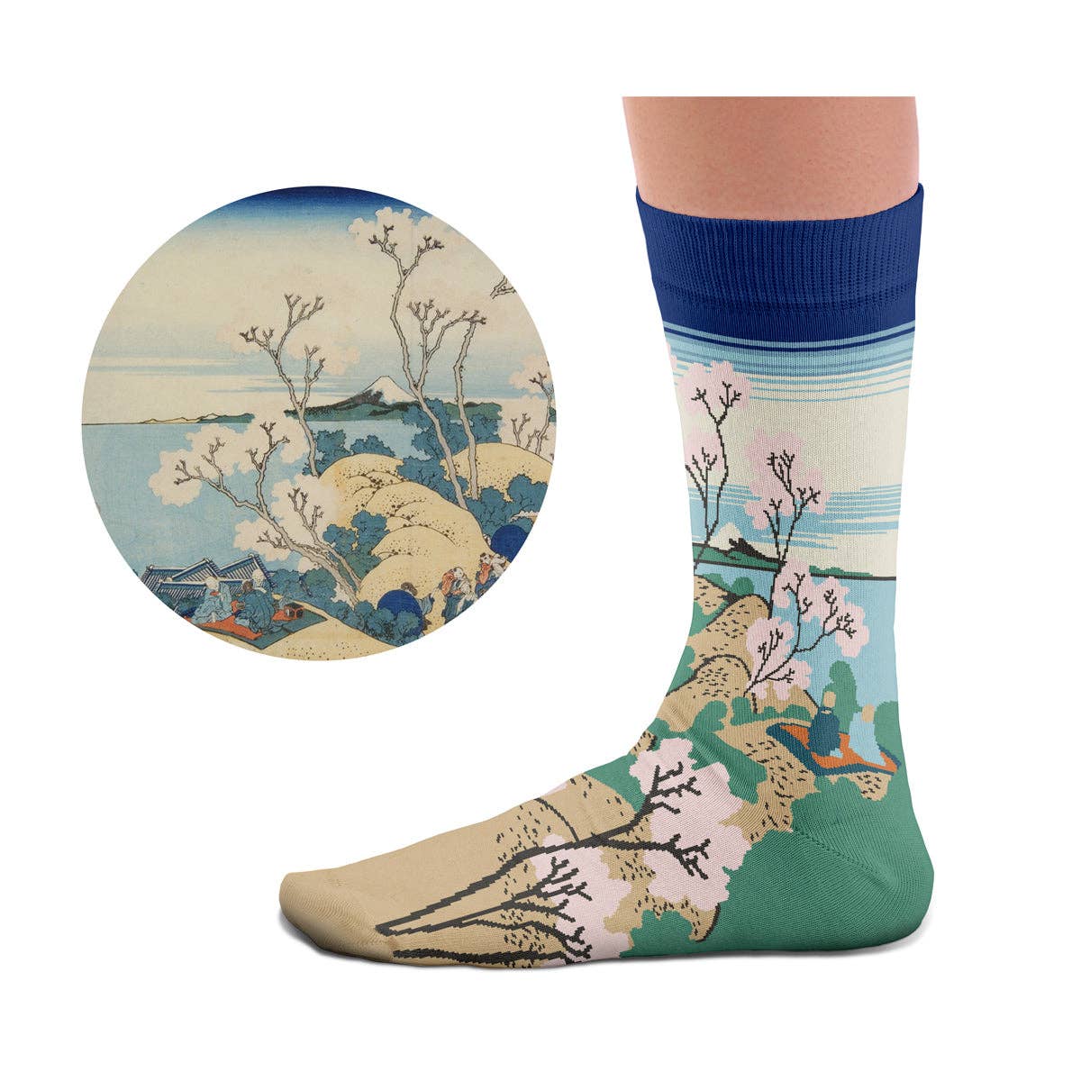 Sock Affairs - Wholesale Socks - Unisex - Hokusai, Mount Fuji Socks1