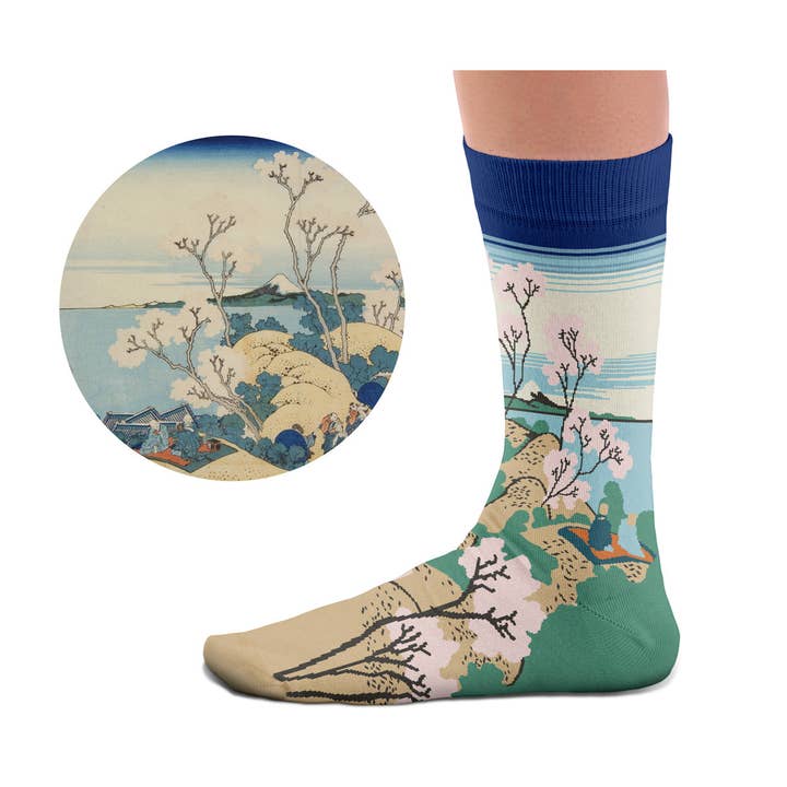Sock Affairs - Wholesale Socks - Unisex - Hokusai, Mount Fuji Socks1