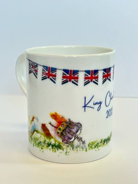 Mustard & Gray Ltd – wholesale Coffee mug – Catch Me If You Can Coronation 250ml Mug - Limited Ed0