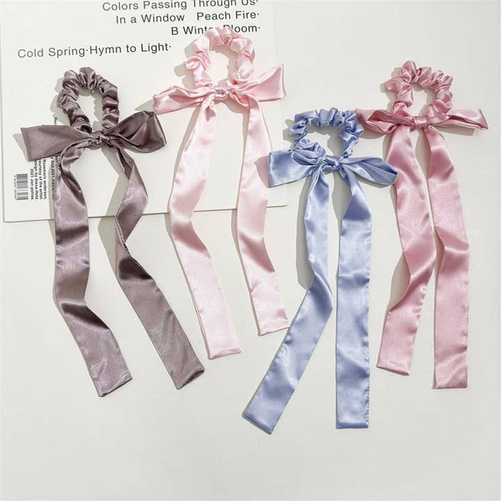 WOMEN LONG BOW ELASTIC BAND HAIR TIE_CWAHA1079 for wholesale by ACCITY