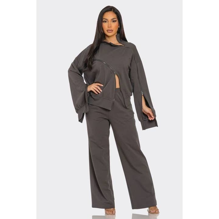 DORCAS - Wholesale Top & Pant Set (NOT Loungewear) - Women's - BAGGY PANTS SET2