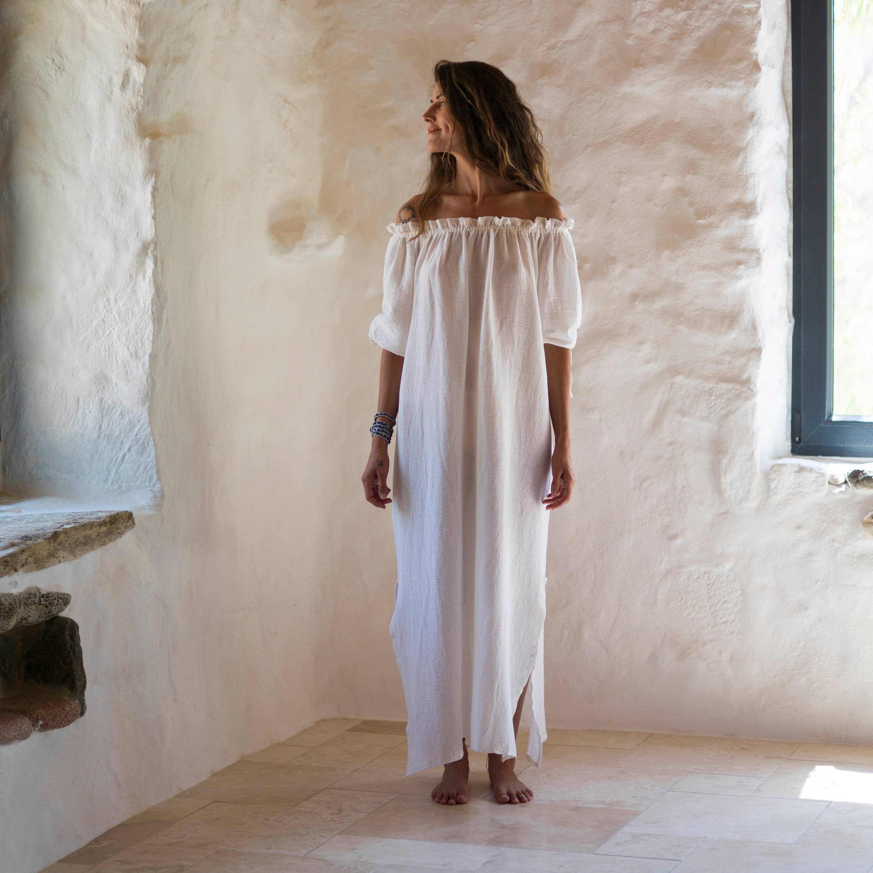 loom.ist - Wholesale Dress - Women's - Sile Off Shoulder Dress5