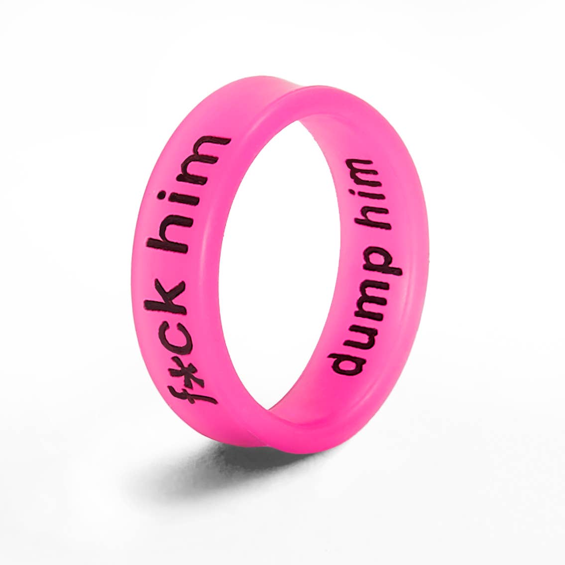 Flip Rings - Wholesale Band/Stacked Ring - Flip Reversible dump him / f*ck him1