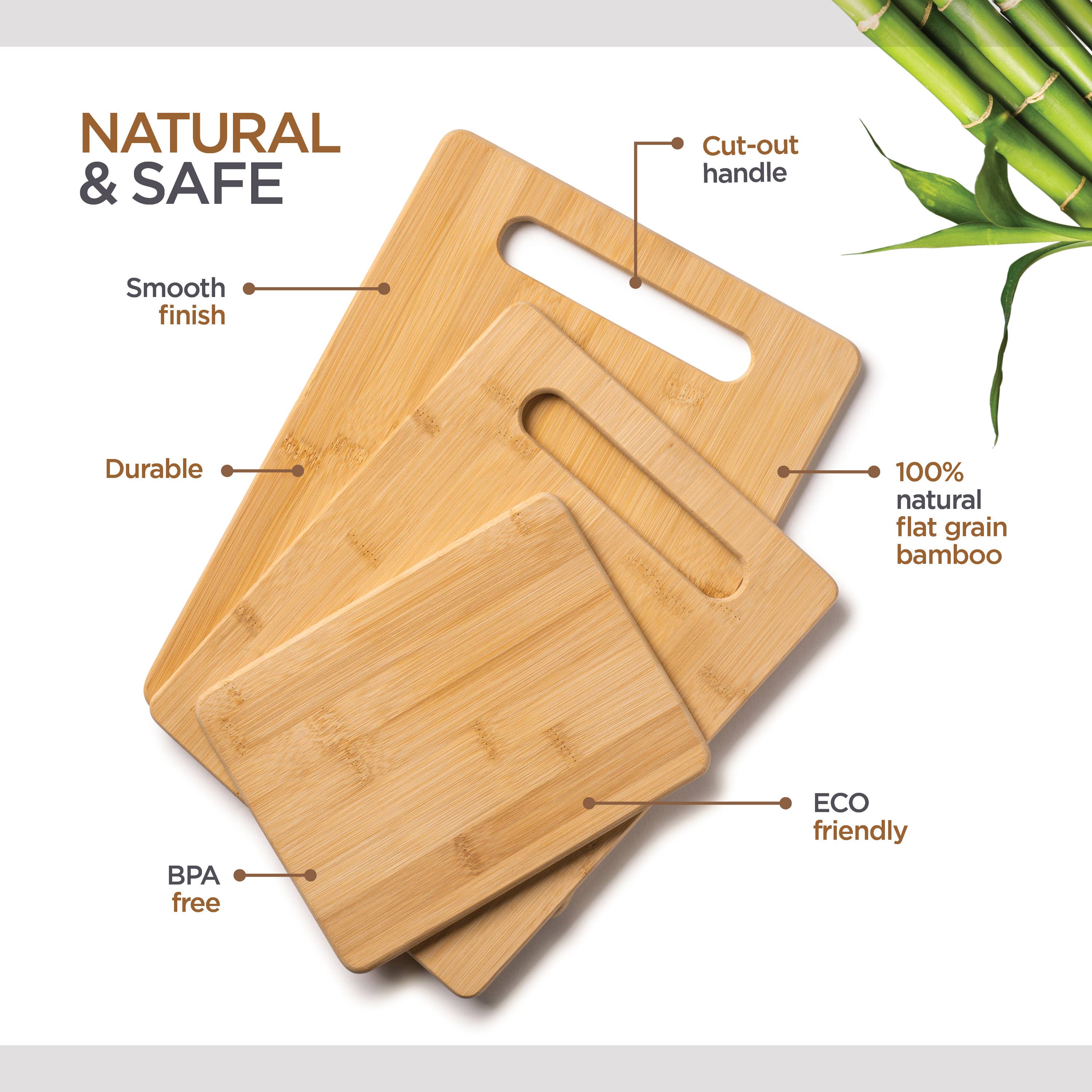 Bambusi - Wholesale Cutting Board - Bamboo Cutting Board Set - Chopping Board4