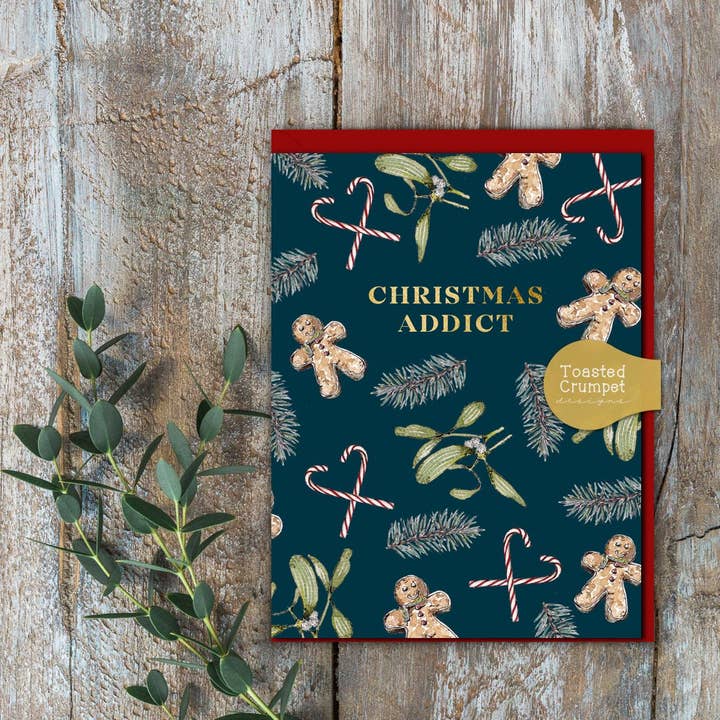 Christmas Addict for wholesale by Toasted Crumpet (US Duties Paid)