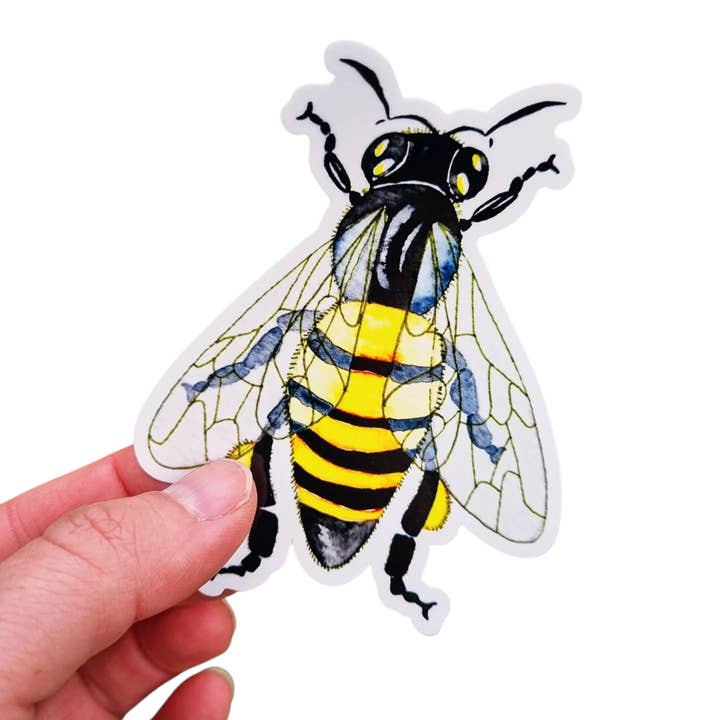 Vinyl Stickers - Bee Sticker for wholesale by Bosa Art Co
