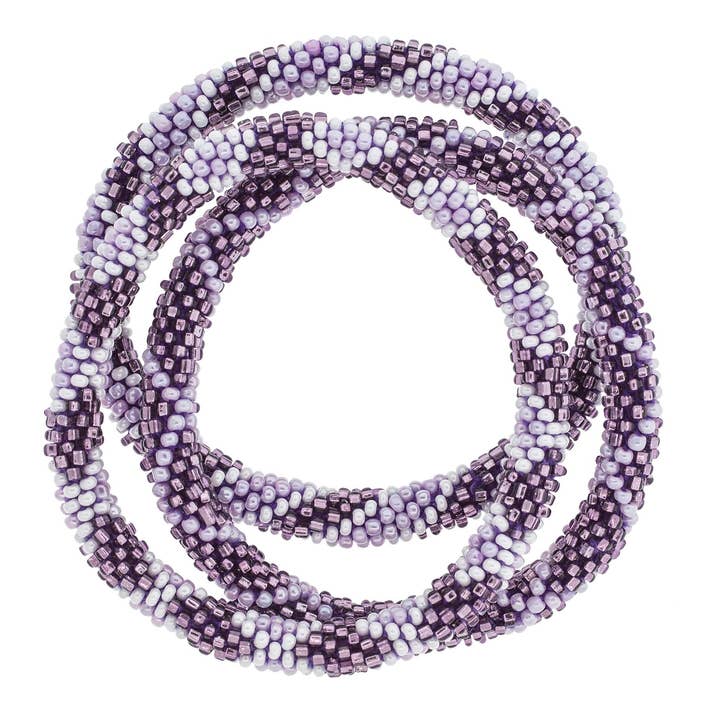 Aid Through Trade - Vente Parures de bijoux - Ensemble de 3 bracelets Roll-On® Sorority - Tri Sigma