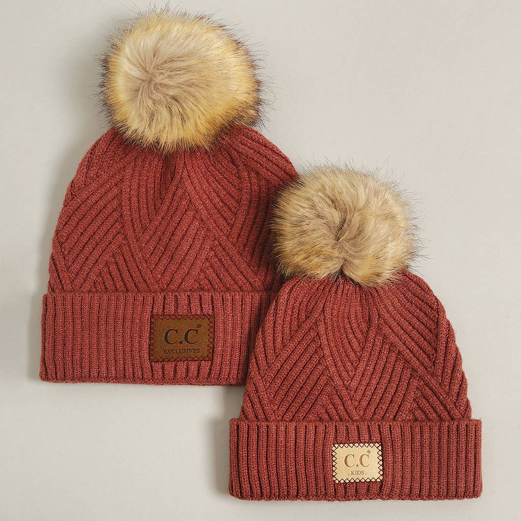 Fashion City – wholesale Beanie – Kids – Mommy and Me Matching Beanies [Kids]0