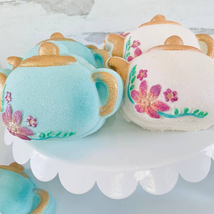 The Burlap Barn Company - Wholesale Bath bomb/fizz - Tea Pot Bath Bomb0