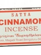 INCENSE STICKS: SATYA CINNAMON 12-PACK for wholesale by SAN JUDITAS RELIGIOUS ARTICLES