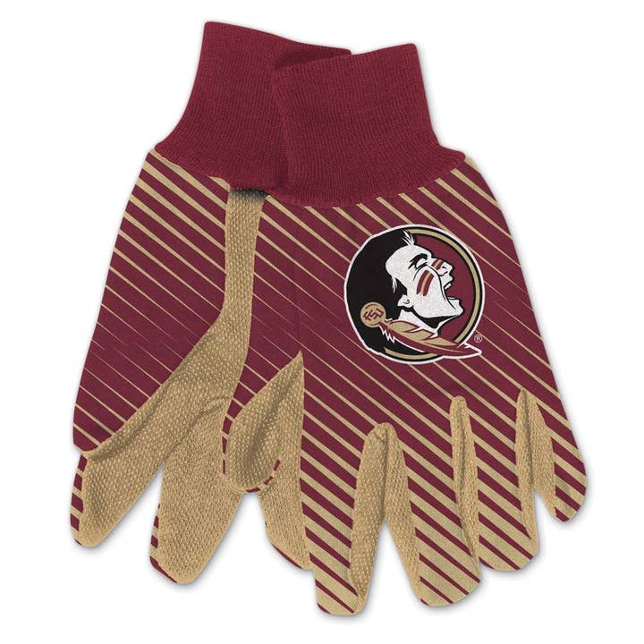 NCAA Florida State Seminoles Halftime Glove - Two Tone Glove for wholesale by Majestic Sports