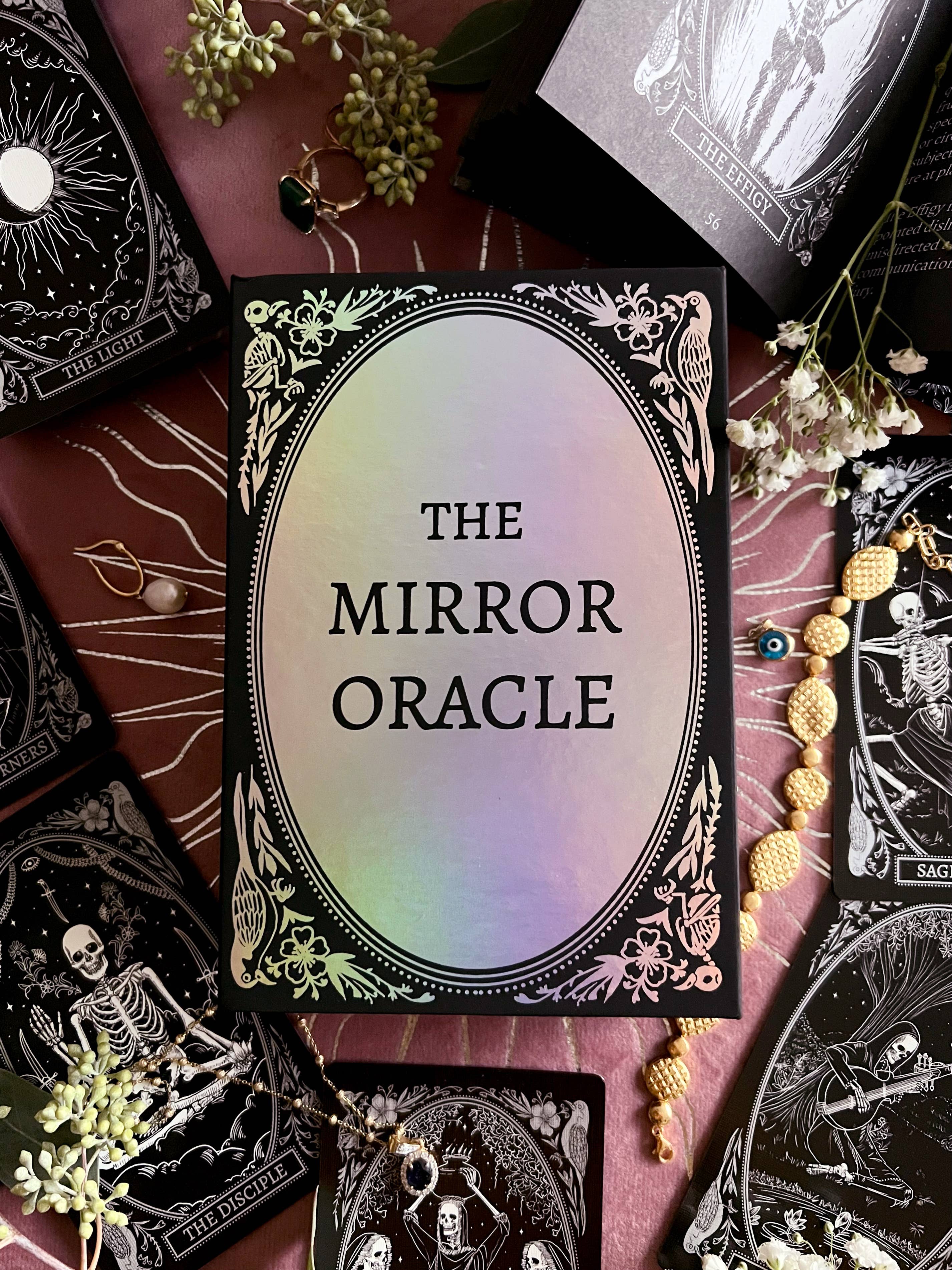 13th Press - Wholesale Tarot Cards - The Mirror Oracle, a 50-card Oracle Deck and Guidebook1