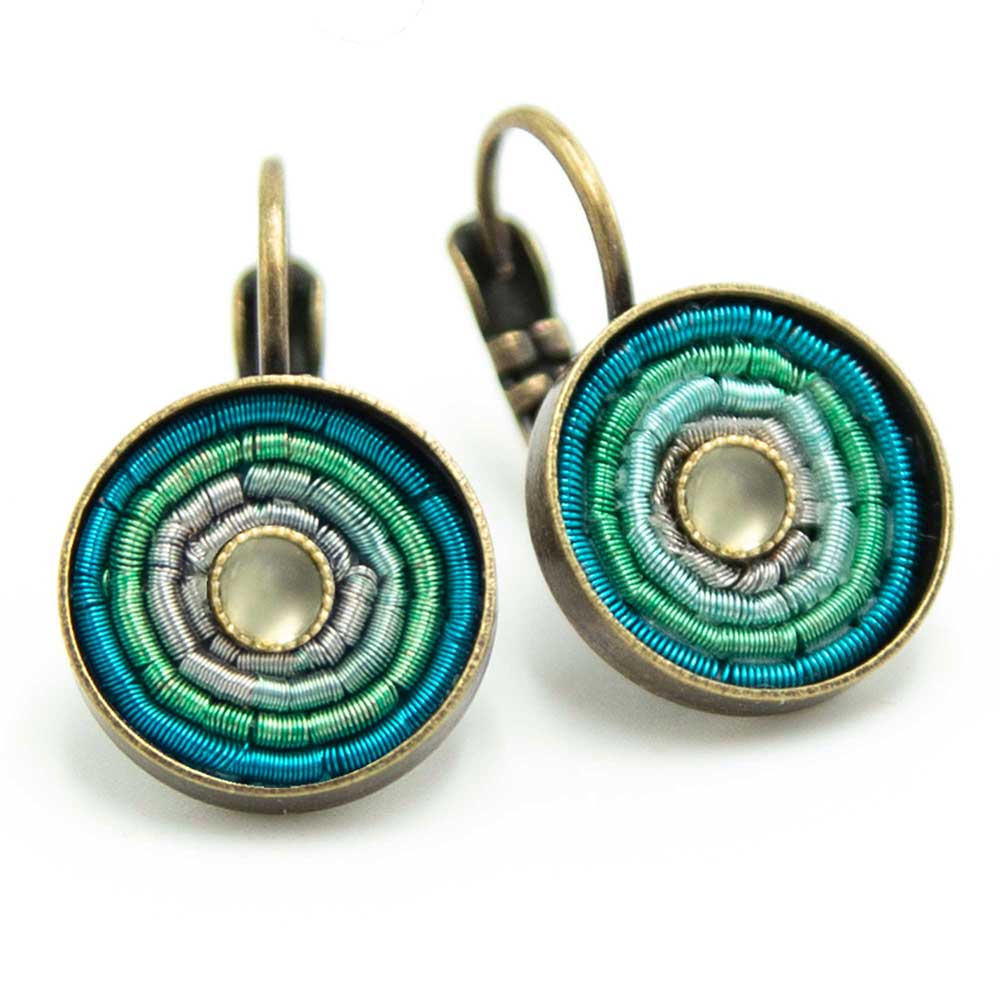 Sergio Engel jewellery - Wholesale Dangle Earrings - India antique earring 06 small colorful earrings22