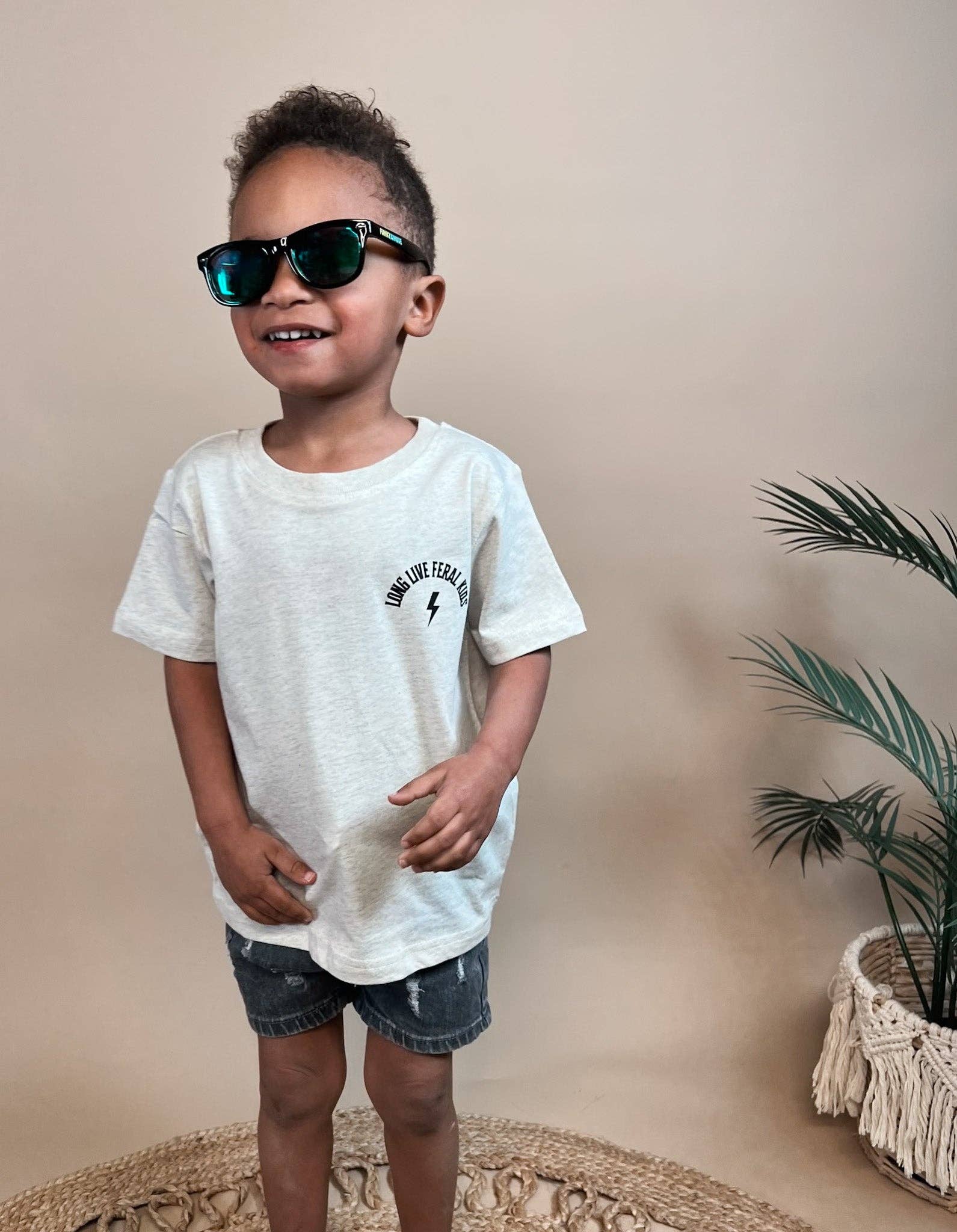 Raising Brave - Wholesale T-Shirt - Kids - Long Live Feral Kids- Baby/Toddler  Tee1