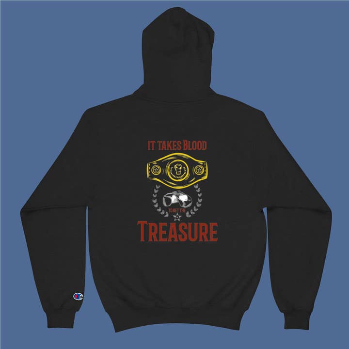 Sweat à capuche Golden Gloves pour homme-Champion pour la vente par Blood & Treasure Clothing
