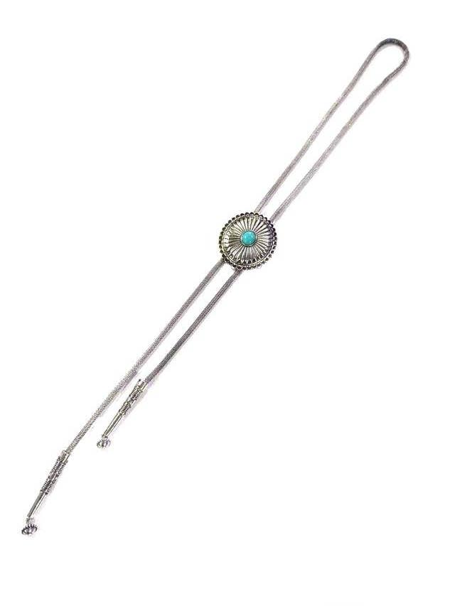 Collana Bolo Concho Turchese Occidentale per la vendita all'ingrosso da parte di Snowing West