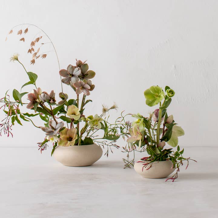 CONVIVIAL - Wholesale Vase - Ikebana Vase No. 2 | Raw Stoneware