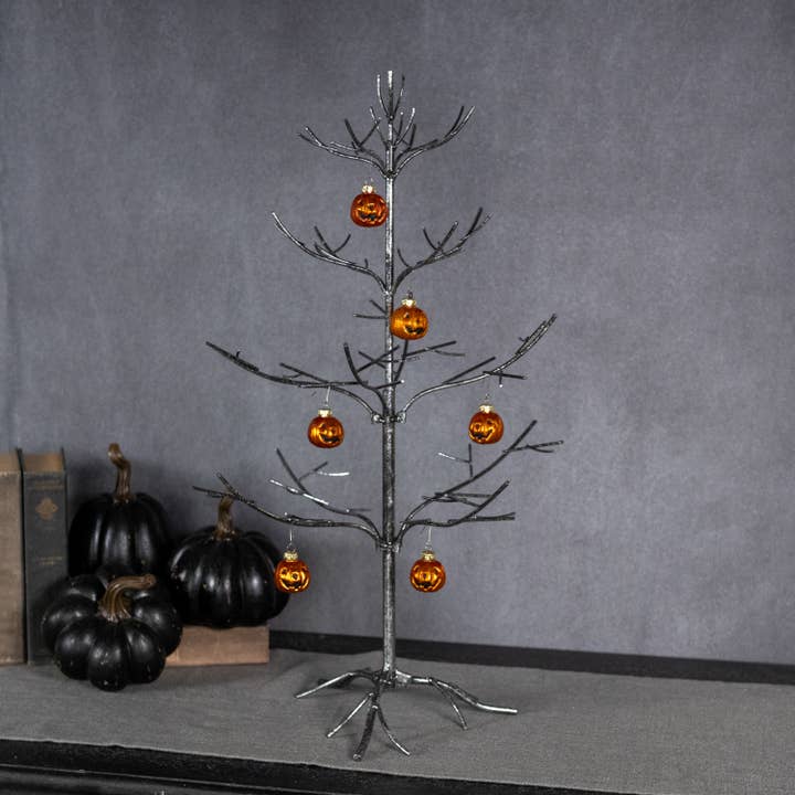 Ragon House - Wholesale Christmas Decoration - 25" SILVER METAL ORNAMENT TREE1