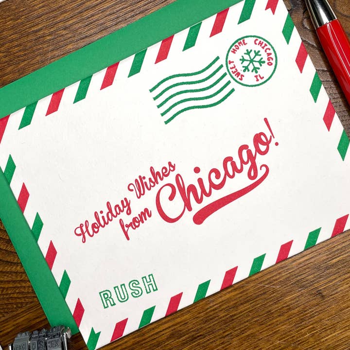 Urlaub Chicago Luftpostpack/6 für den Großhandel von a. favorite design