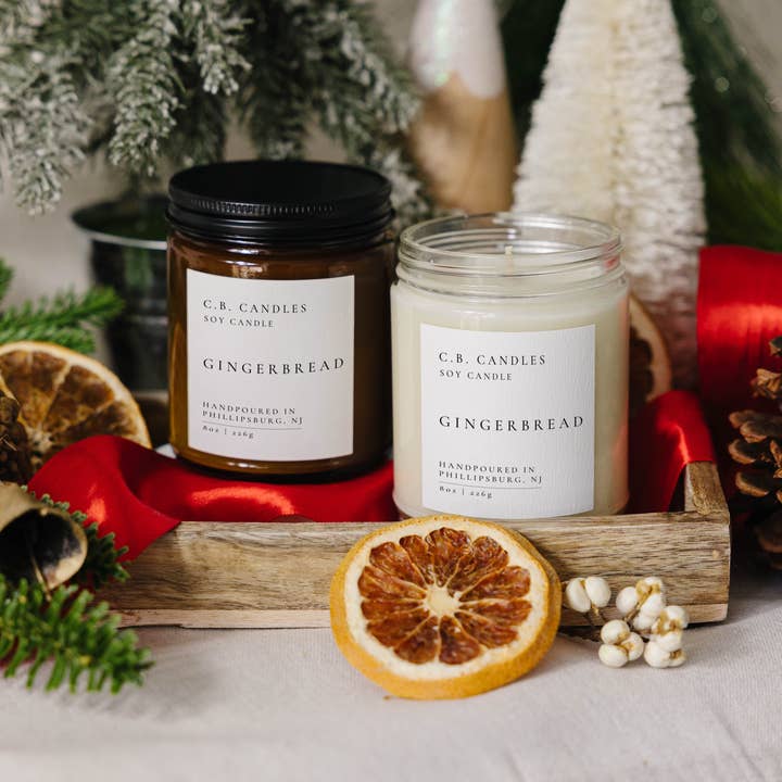 Gingerbread Candle for wholesale by C.B. Candles
