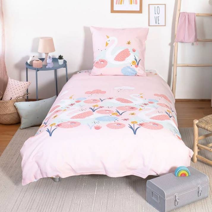 Duvet cover 140x200 + 1 pillowcase Cotton Clara for wholesale by Housse De Rêve