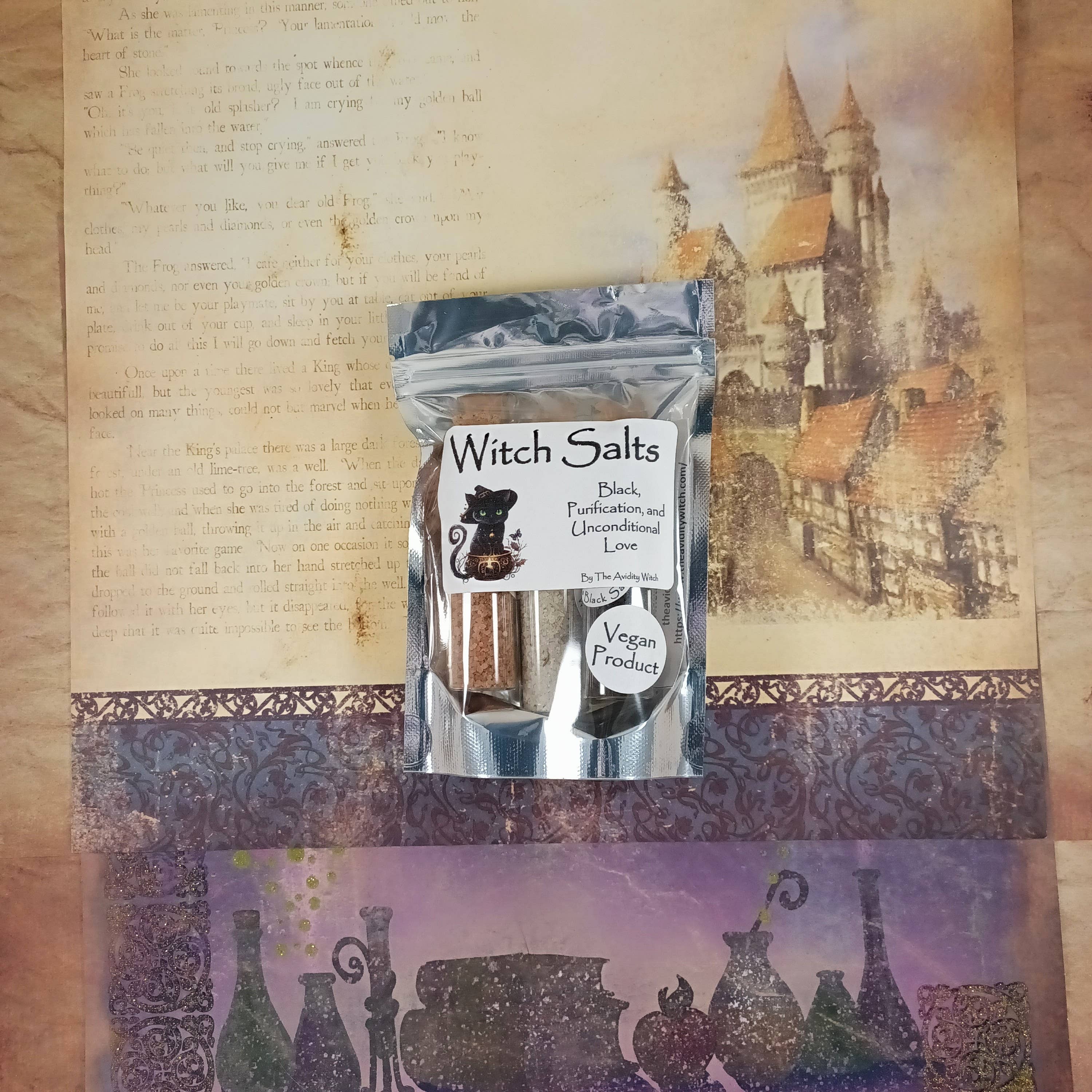 The Avidity Witch - Wholesale Meditation Supplies - Witch Salt Set1