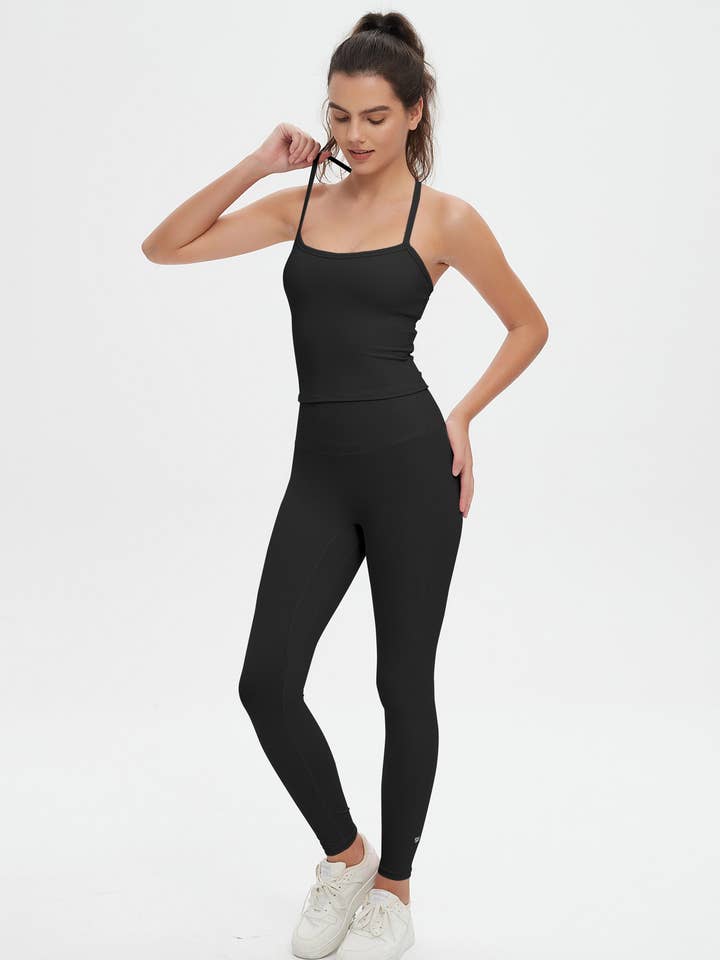 Mantra Active - Wholesale Activewear Set - Women's - Vesper Halter Neck Sports Bra & Leggings Activewear Set 7