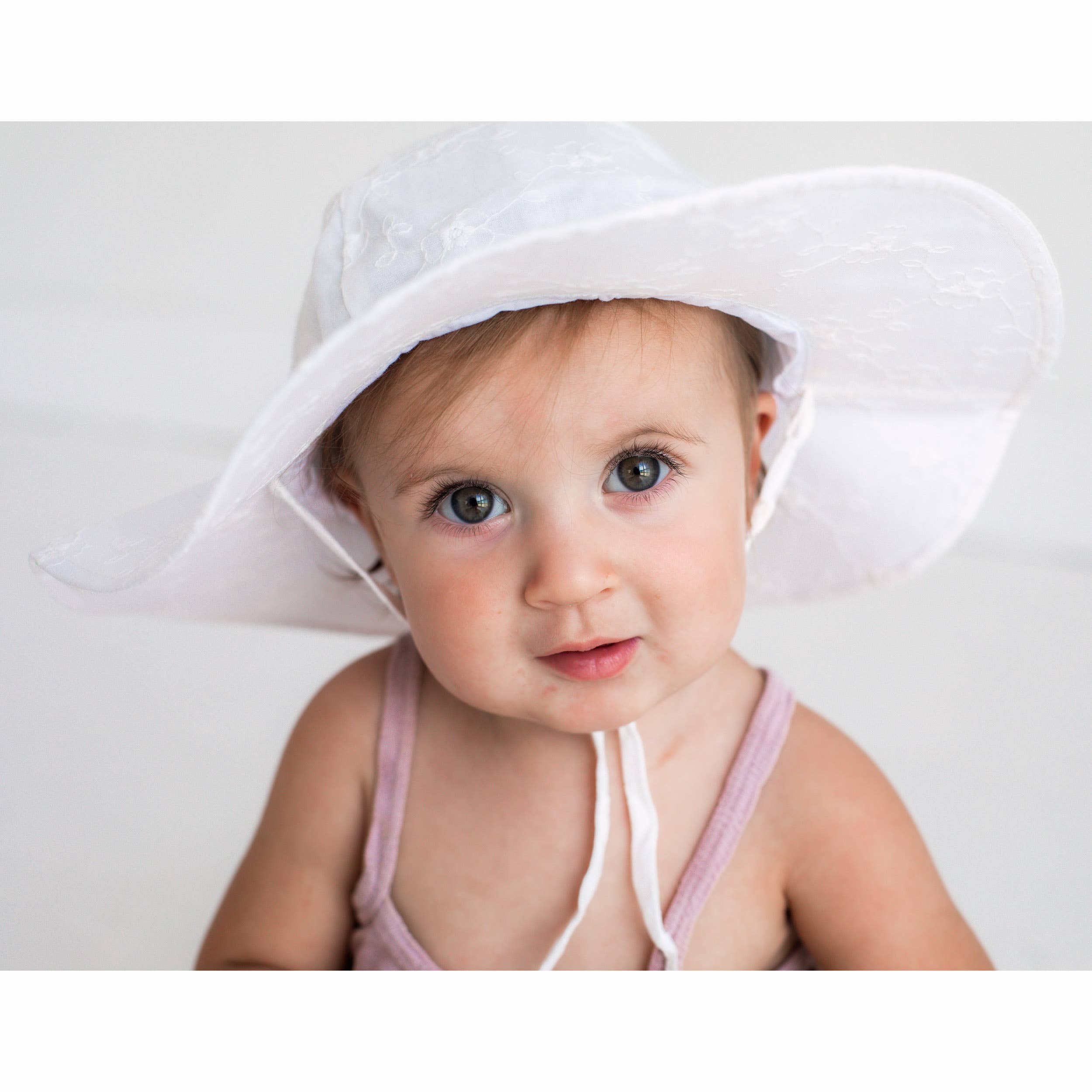 Huggalugs - Wholesale Sun Hat - Baby - Embroidered Sunhat UPF 50+ Baby & Toddler2