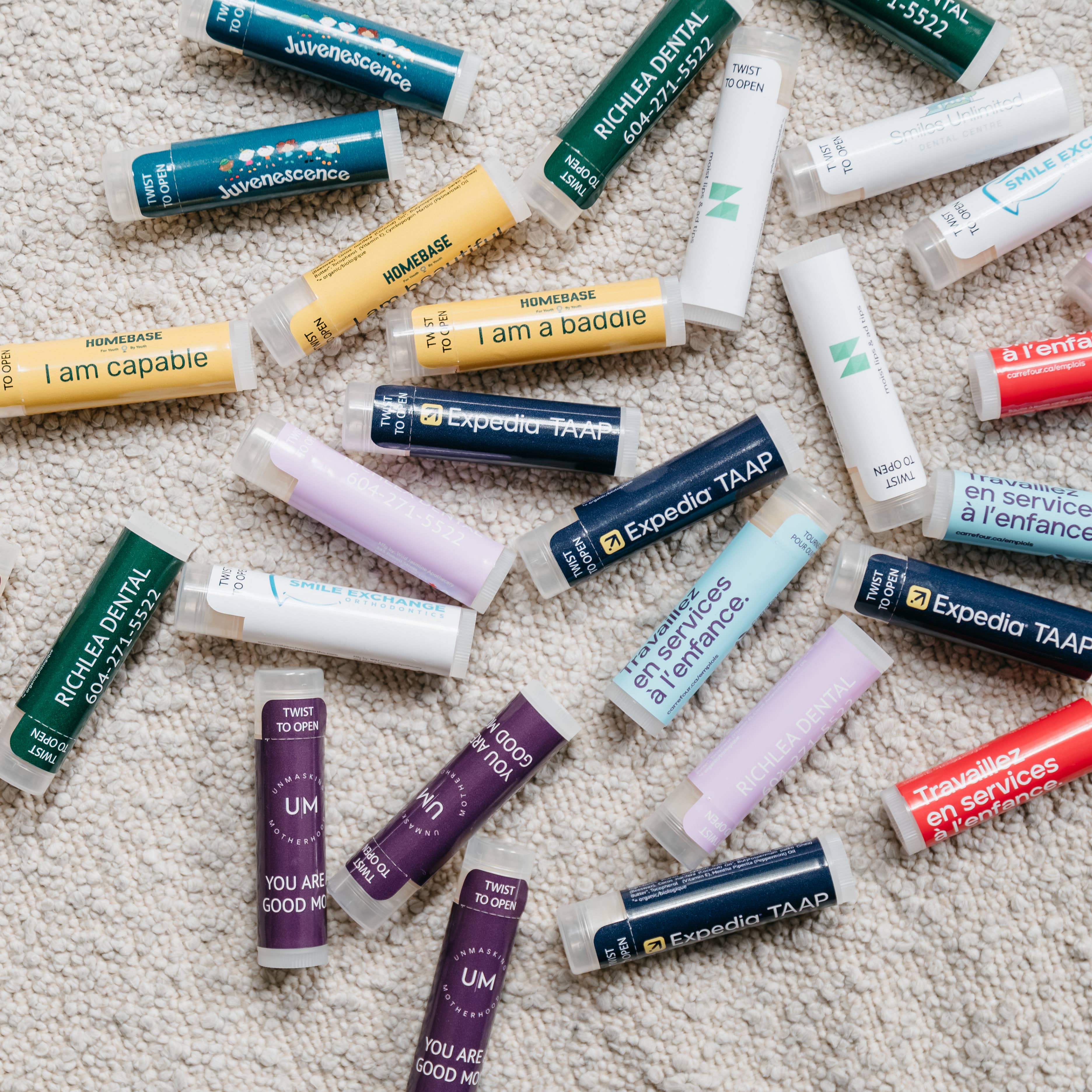 Wild Jasmine Natural Apothecary - Wholesale Lip Balm - Custom Lip Balm with Logo1