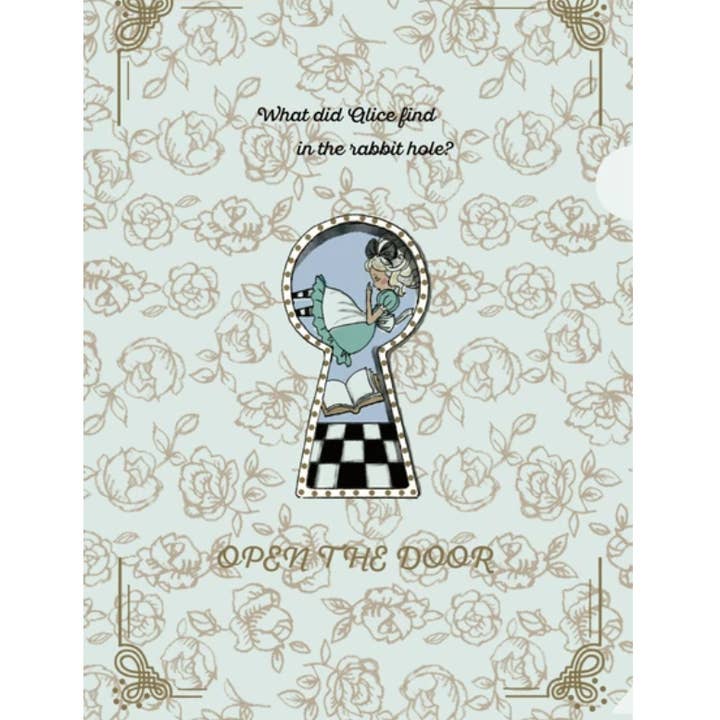 Alice A5 Clear File Folder | Shinzi Katoh Design for wholesale by 「FUNJI」In Japan