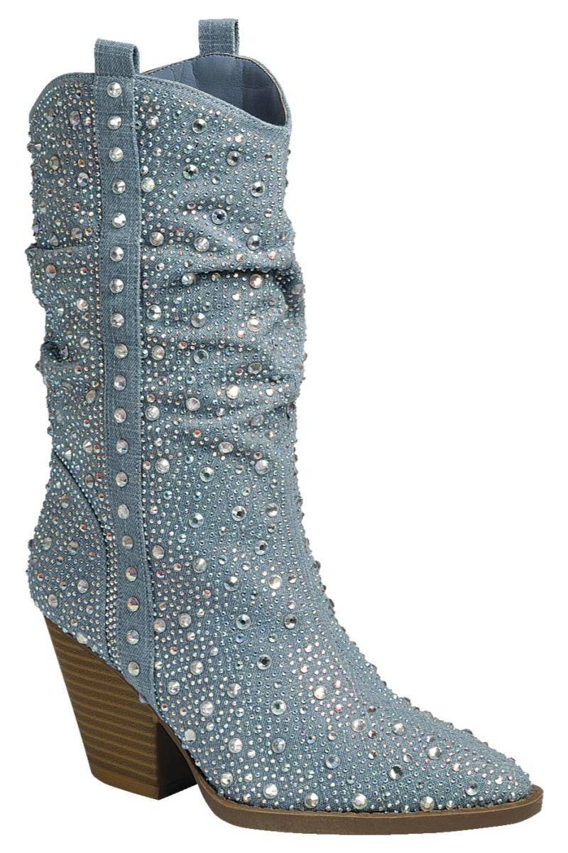 FASHION EMPORIO - Vente Bottes de cowboy – femme - FL-RIVER-355