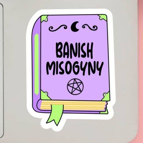 Autocollants féministes anti-patriarcat pour l'égalité et les droits des femmes pour la vente par Cheeky Chick Sticker Co.