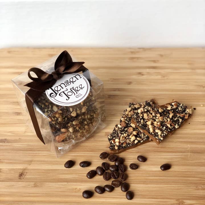 Jensen Toffee Company - Wholesale Toffee - Espresso Almond Toffee6