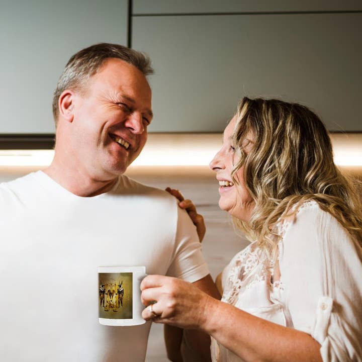 3dRose - Wholesale Coffee Mug - 3dRose, Anubis the Egyptian god on golden background, Mug10