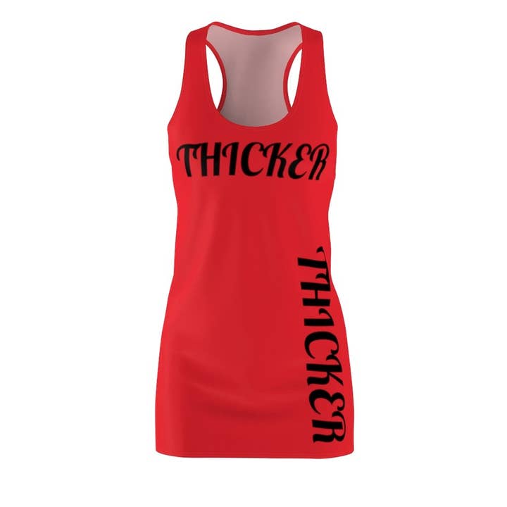 Red Hot 🥵 TJOCKARE brottarrygg klänning för wholesale av THICKER THAN AVERAGE LLC