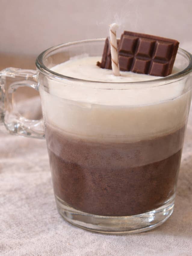 Chocolate candle for wholesale by KINOUS