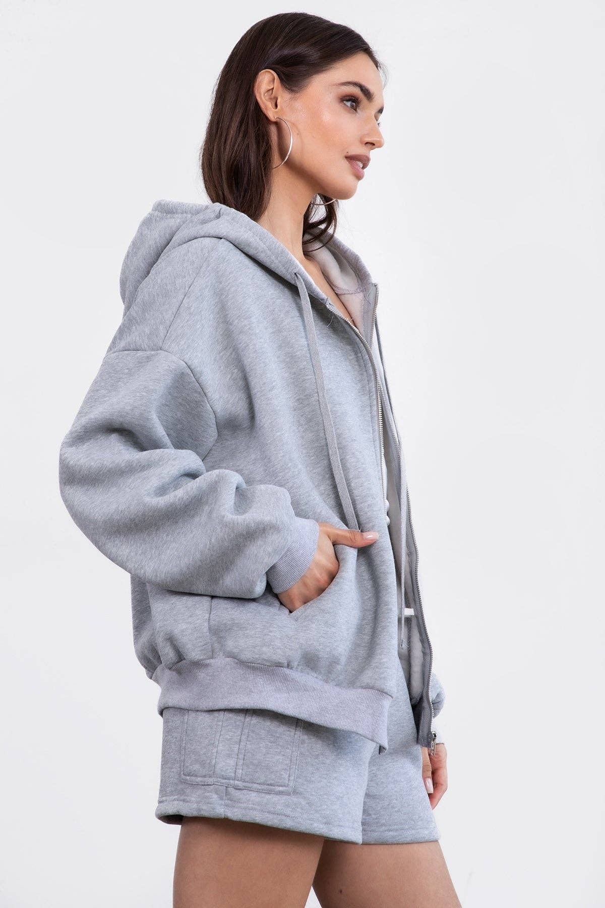 TICTOC - Wholesale Hoodie - Women's - Plus Size Oversized Loose Fit Hoodie TH29489X52