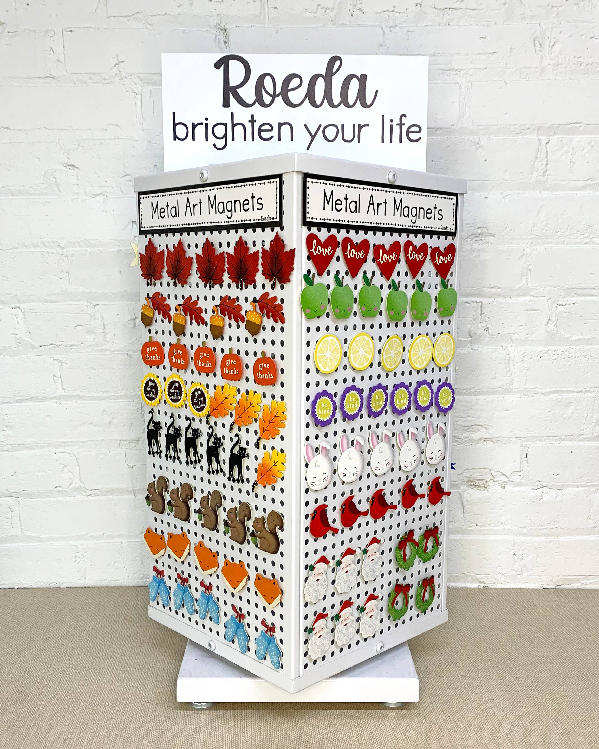 Roeda Studio - Wholesale Magnet - Snowman Face Magnet, Red, Winter Decor5