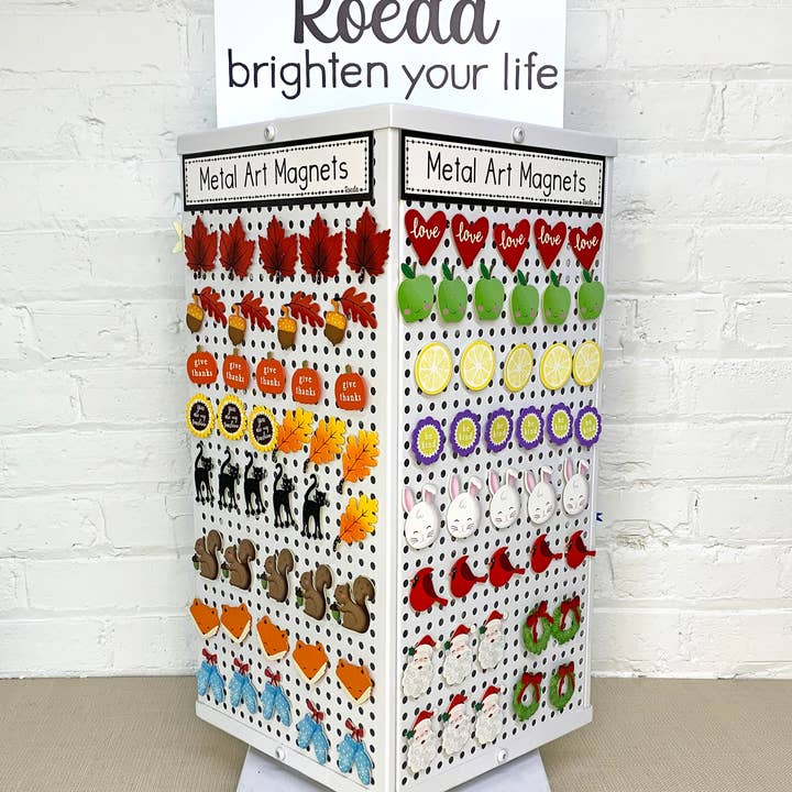 Roeda Studio - Wholesale Magnet - Snowman Face Magnet, Red, Winter Decor5