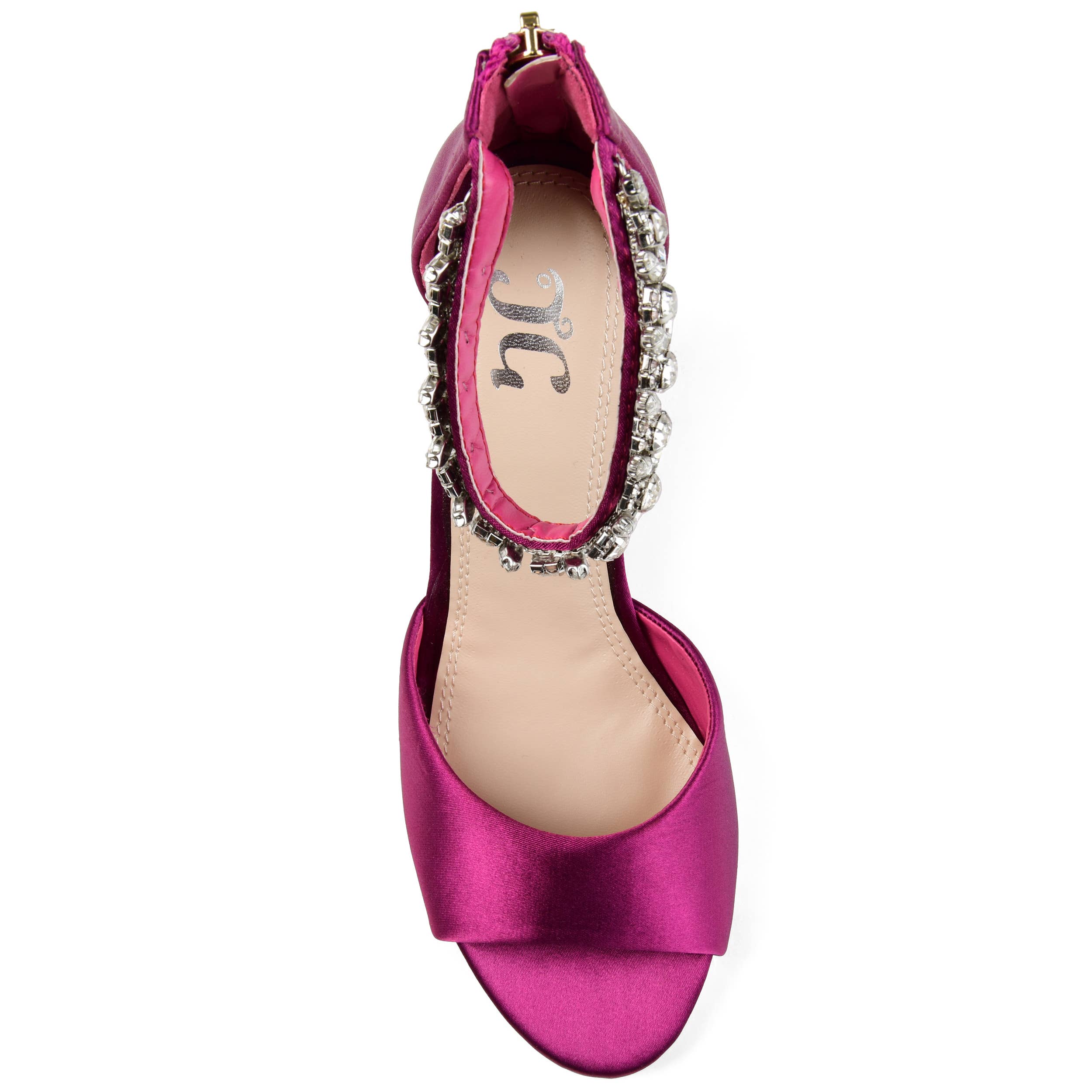 Journee - Wholesale Wedges - Women's - Connor Strappy Wedge Heels In Satin6