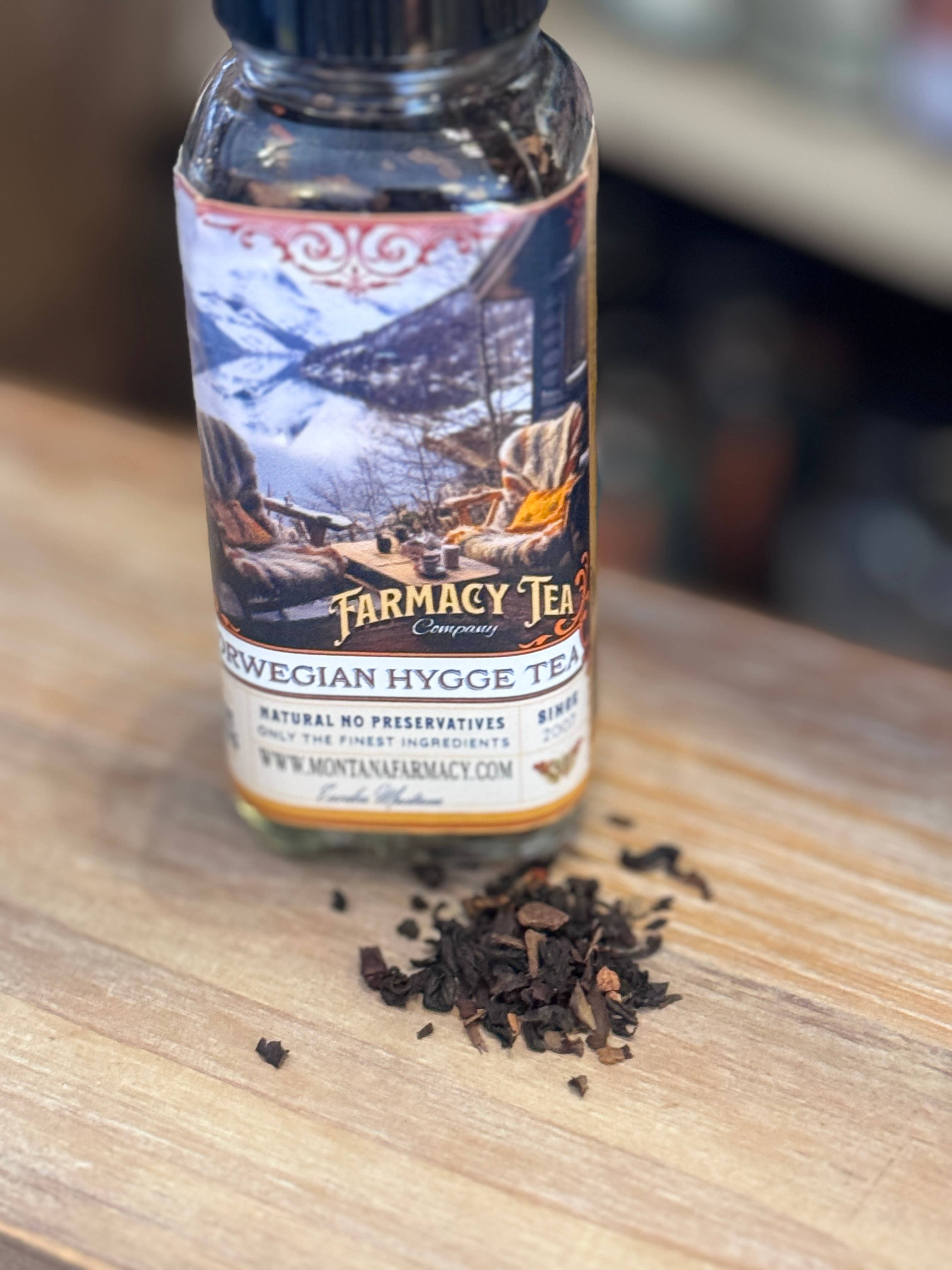 Montana Farmacy - Wholesale Loose Tea - Norwegian Hygge Mountain Home Comfort Maple Oolong Tea2