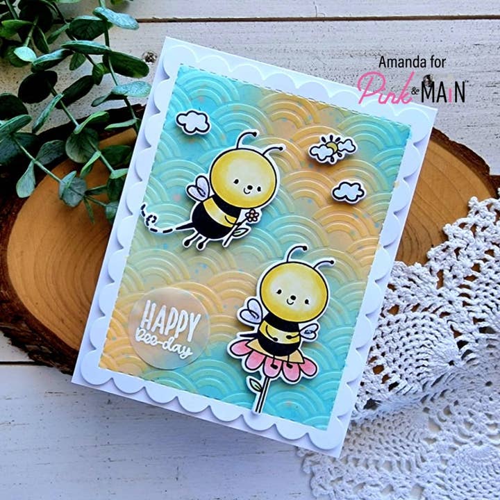 Pink and Main - Wholesale Rubber/Decorative Stamp - Sweeter Than Honey2