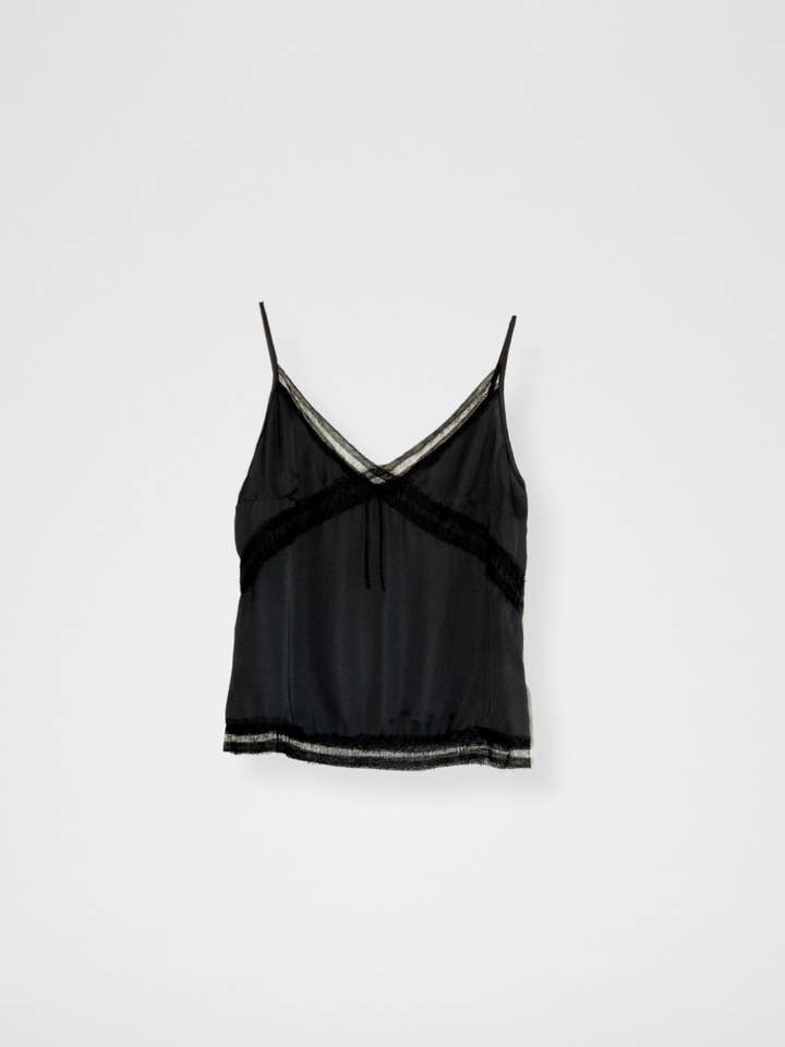 Silk Camisole - Black for wholesale by Nikki Marie