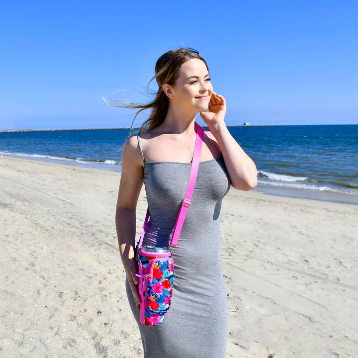 Laberri - Wholesale Crossbody Bag - Women's - 40 oz Tumbler "Handle" Bag - Hawaiian3